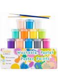 Farby plakatowe pastelowe 12 kolorów 20ml