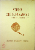 Studia źródłoznawcze XXII