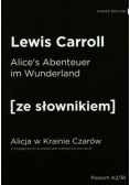 Alicja w Krainie Czarów ze słownikiem niemiecko - polskim