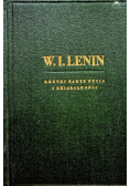 Lenin krótki zarys życia i działalności 1949 r.