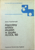 Algorytmy analizy skupień w języku ALGOL 60