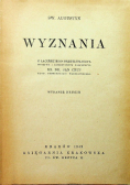 Wyznania 1949 r.