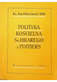 Polityka Kościelna Św Hilarego z Poitiers