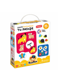 CzuCzu Puzzle kontrastowe Tu pasuje