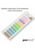 Zakładki indeksujące 12x44mm 10x20szt plastikowe
