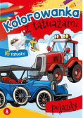 Kolorowanka z tatuażami. Pojazdy