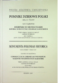 Pomniki Dziejowe Polski Seria II Tom XIV