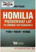Homilia pięćdziesiąt lat po Soborze Watykańskim II