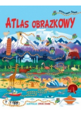 Atlas obrazkowy + wielka mapa świata