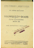 Największy skarb czyli codzienna Msza Święta 1937 r