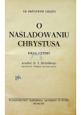 O naśladowaniu Chrystusa 1947 r.