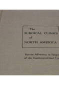 The surgical clinics of North America