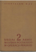 Udział 2 armii wojska polskiego w operacji praskiej