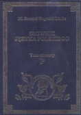 Słownik języka polskiego tom 4 Reprint 1858 r.