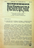 Wiadomości historyczne Rok II Nr 1 / 1959