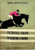 Jeździec i koń w terenie i skoku