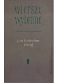Ożóg Wiersze wybrane
