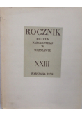 Rocznik  Muzeum Narodowego w Warszawie Tom XXIII