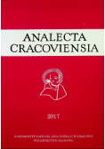 Analecta Cracoviensia XLIX