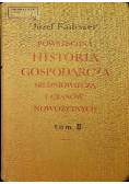 Powszechna historia gospodarcza tom II