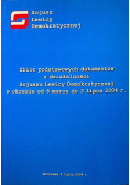 Zbiór podstawowych dokumentów z działalności Sojuszu Lewicy Demokratycznej