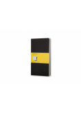 Zestaw 3 Zeszytów Moleskine Cahier Journals L w kratkę czarny