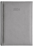Kalendarz 2024 A4 tygodniowy Vivella SZARY