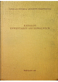 Katalog inwentarzy archiwalnych