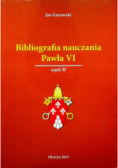 Biografia nauczania Pawła VI Część II