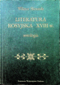 Literatura rosyjska XVIII w Antologia