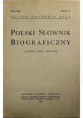 Polski słownik biograficzny Tom VIII
