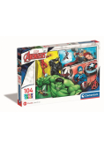 Puzzle 104 Super kolor Marvel Avengers