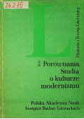 Porównania studia o kulturze modernizmu