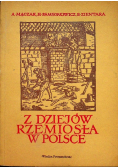 Z dziejów rzemiosła w Polsce