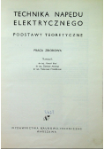 Technika napędu elektrycznego Podstawy teoretyczne