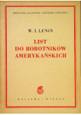 Listy do robotników amerykańskich