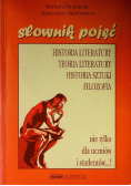 Słownik pojęć historia literatury teoria literatury historia sztuki filozofia