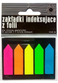 Zakładki indeksujące PET neon