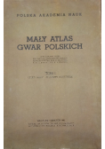 Mały atlas gwar polskich tom 1 część 1