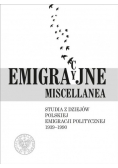 Emigracyjne miscellanea