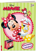 Minnie. Kolorowanka z naklejkami