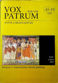 Vox Patrum Rok XXII Nr 42 - 43