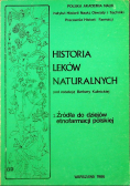 Historia leków naturalnych