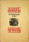 Testament mój 1927 r.