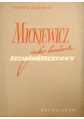 Mickiewicz jako badacz słowiańszczyzny