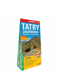 Tatry Zachodnie polskie i słowackie laminowana mapa turystyczna 1:30 000