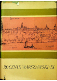 Rocznik Warszawski IX