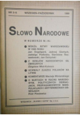 Słowo Narodowe nr 5 6 1989 r