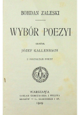 Wybór poezyi reprint z 1909 r
