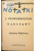 Notatki z prawobrzeżnej Warszawy